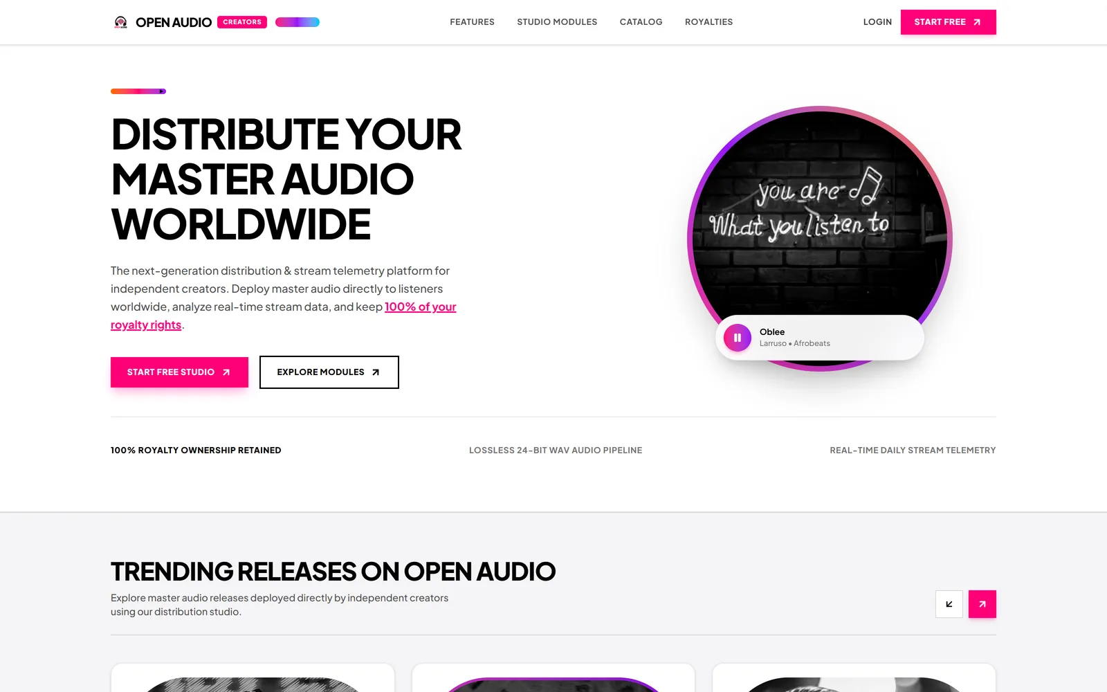 Open Audio Creators